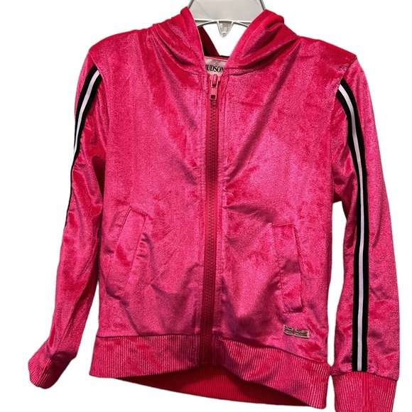 HUDSON girl jacket and jogger pant set size 4T - Picture 3 of 3
